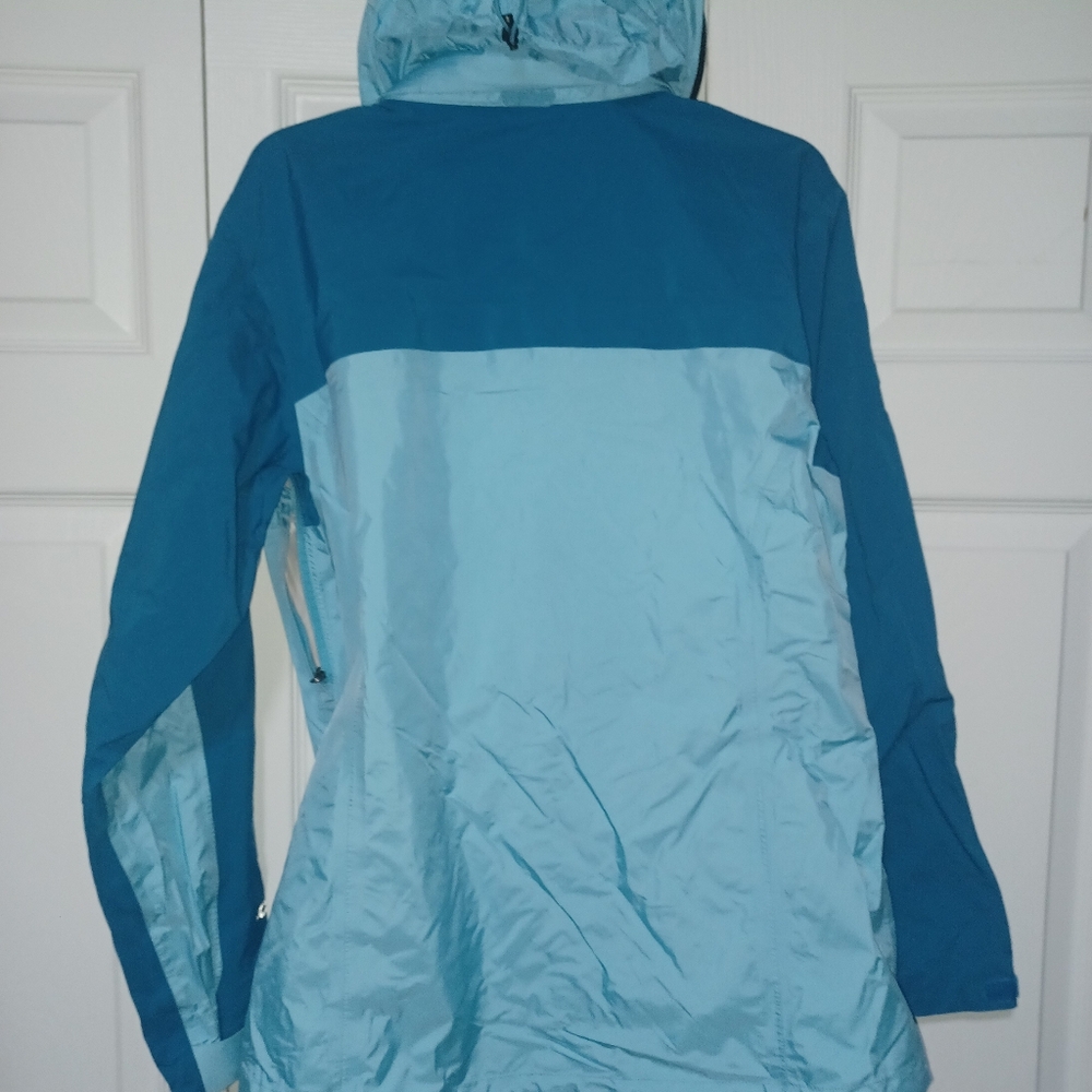 Marmot Ladies Dry Touch Precip Hooded Jacket Size Lg - Picture 2 of 9